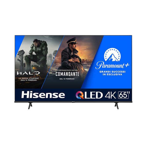 hisense tv qled ultra hd 4k 65'' 65e7kq smart tv, wifi, hdr dolby visio