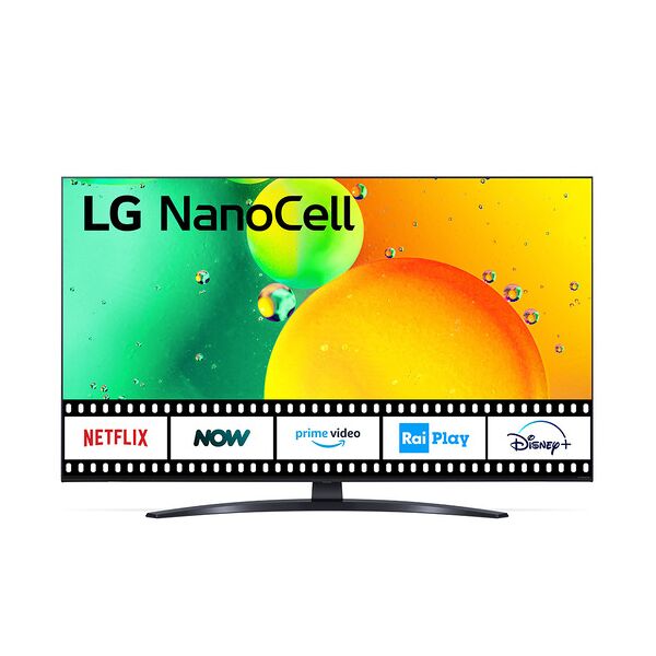 lg nanocell 43'' serie nano76 43nano766qa 4k smart tv novitÀ 2022