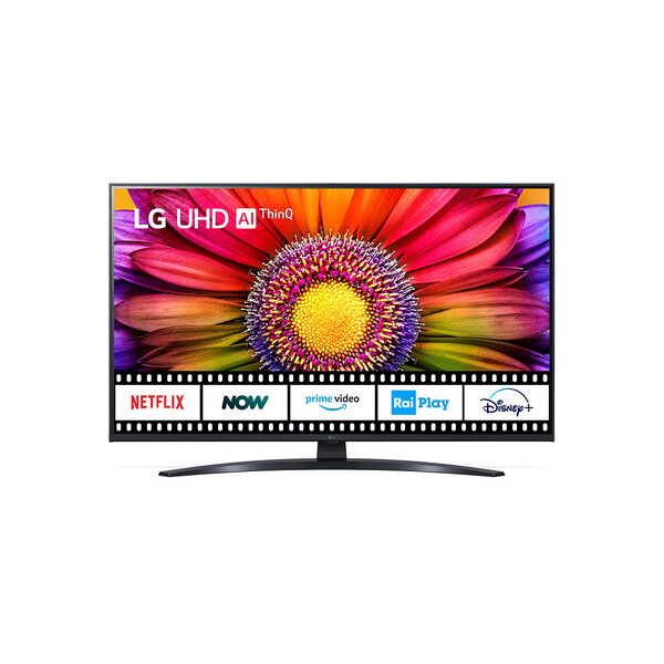 lg uhd 43'' serie ur81 43ur81006lj, tv 4k, 3 hdmi, smart tv 2023