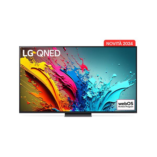 lg qned 75'' serie qned87 75qned87t6b, tv 4k, 4 hdmi, smart tv 2024