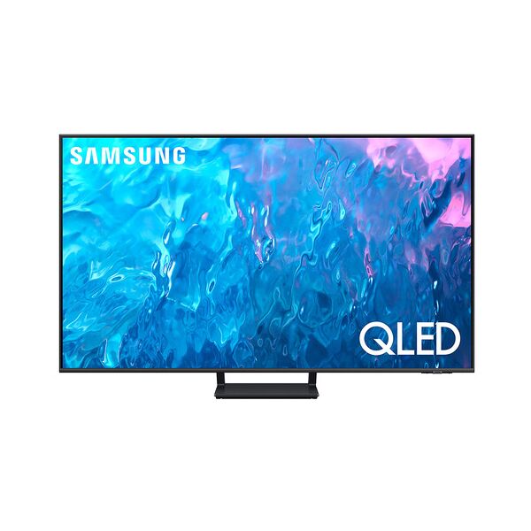 samsung series 7 tv qe55q70catxzt qled 4k, smart tv 55'' processore qua