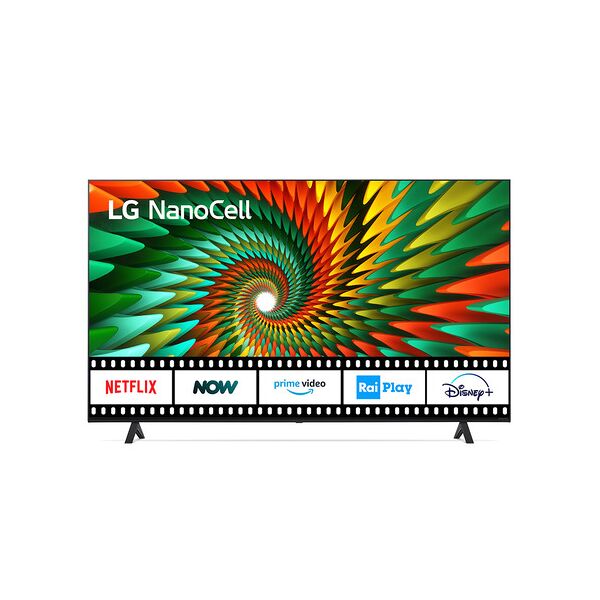 lg nanocell 43'' serie nano75 43nano756qc, tv 4k, 3 hdmi, smart tv 202