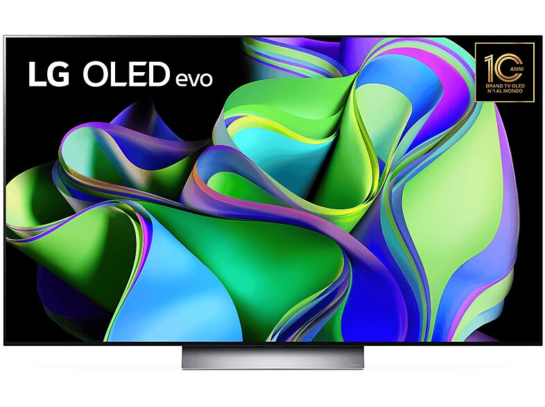 LG OLED EVO C3 OLED65C34LA TV OLED, 65 pollici, 4K