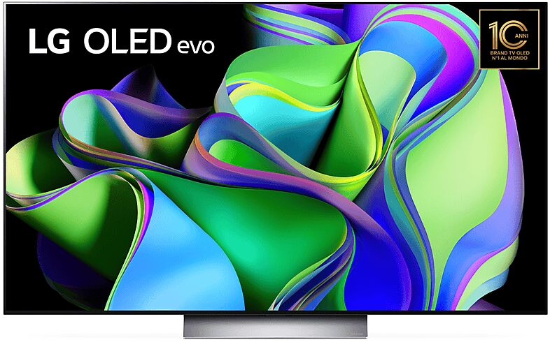 LG OLED EVO C3 OLED65C34LA TV OLED, 65 pollici, 4K