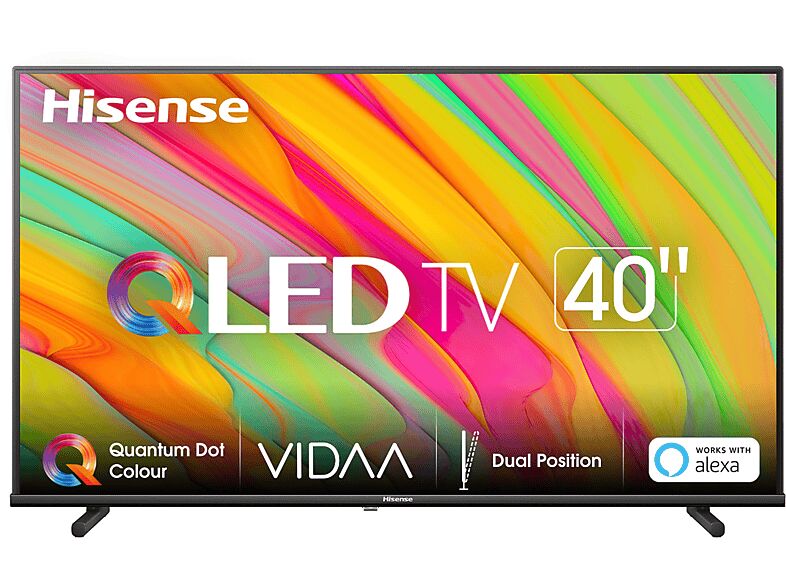 Hisense 40A5KQ TV QLED, 40 pollici, Full-HD