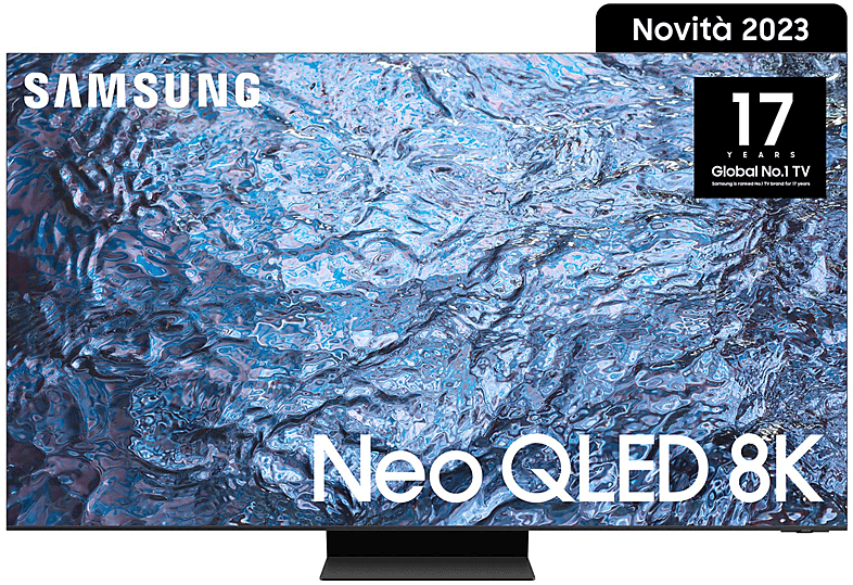 Samsung QE85QN900CTXZT TV QLED, 85 pollici, QLED 8K