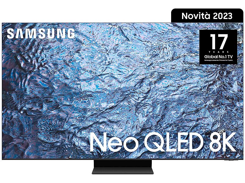 Samsung QE65QN900CTXZT TV QLED, 65 pollici, QLED 8K