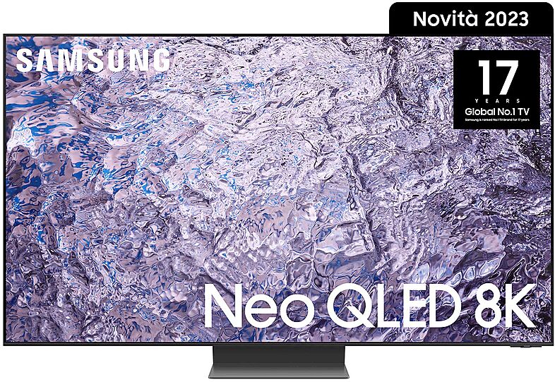 Samsung QE65QN800CTXZT TV QLED, 65 pollici, QLED 8K