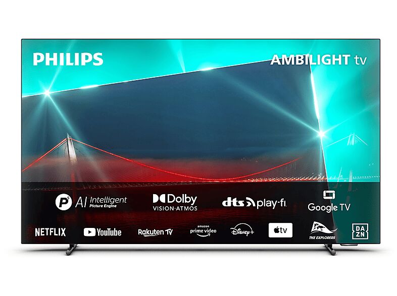 Philips 48OLED718/12 TV OLED, 48 pollici, OLED 4K