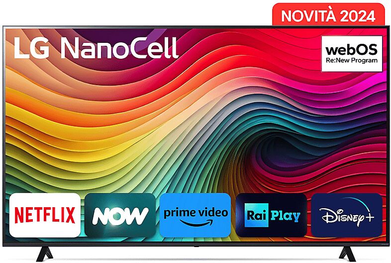 LG NanoCell 75NANO82T6B TV LED, 75 pollici, UHD 4K