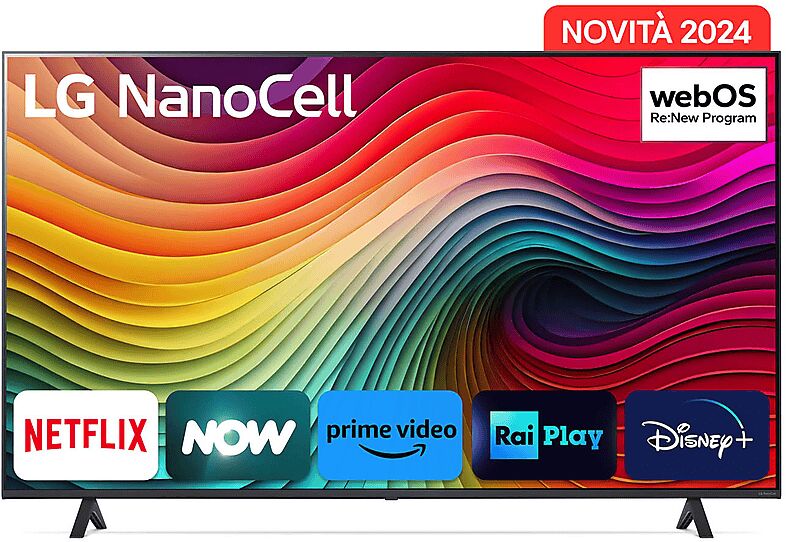 LG NanoCell 55NANO82T6B TV LED, 55 pollici, UHD 4K