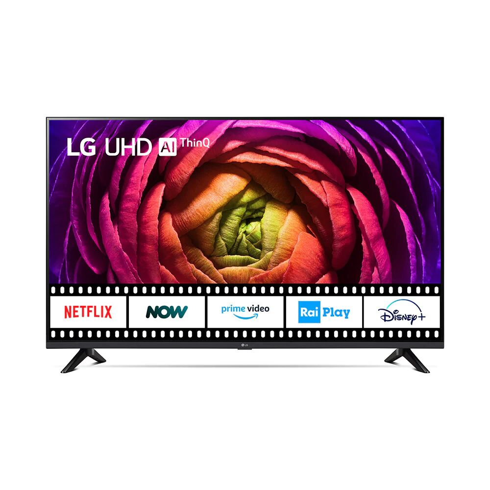 LG UHD 55'' Serie UR73 55UR73006LA.APIQ, TV 4K, 3 HDMI, SMART TV 2023