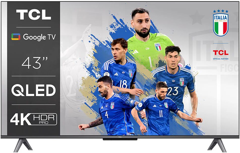 TCL Serie C64 4K QLED 43 43C649 Dolby Atmos Google TV