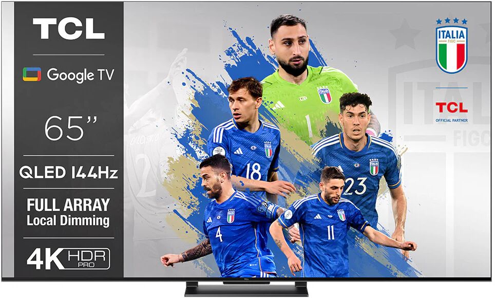 TCL C74 Series 65C749 TV 165,1 cm (65) 4K Ultra HD Smart TV Wi-Fi Nero 1000 cd/m²