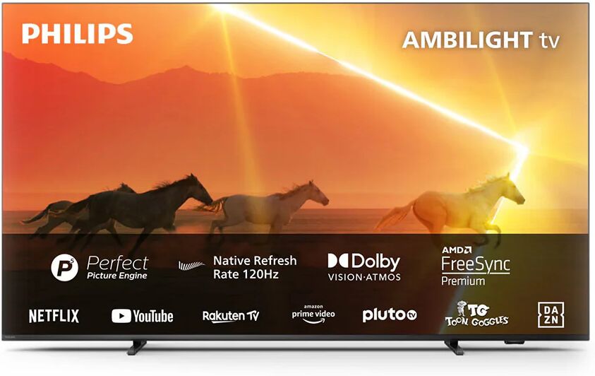 Philips Ambilight TV The Xtra 9008 65“ MiniLED 4K UHD Dolby Vision e Dolby Atmos