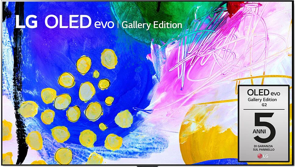 LG OLED evo Gallery Edition 4K 55'' Serie G2 OLED55G26LA Smart TV NOVITÀ 2022