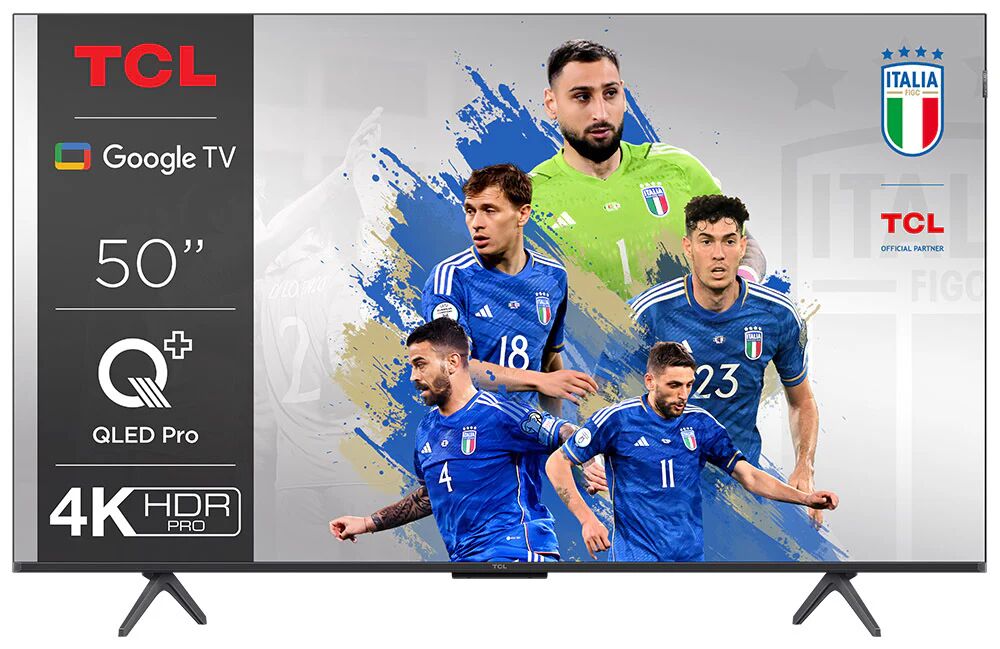 TCL C65 Series Serie C6 Smart TV QLED 4K 50 50C655, Dolby Vision, Dolby Atmos, Google TV