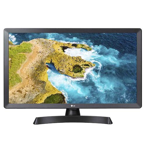 LG MONITOR TV LED SMART 24" HD T2 NERO 24TQ510S-P