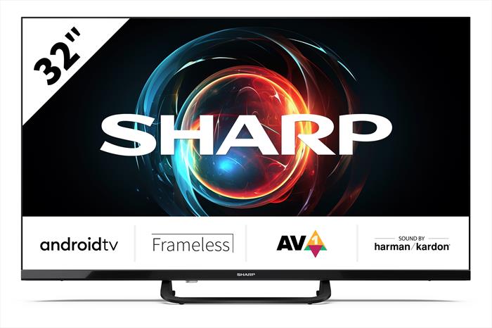 Sharp Smart Tv Led Fhd 32" 32fh8ea-nero