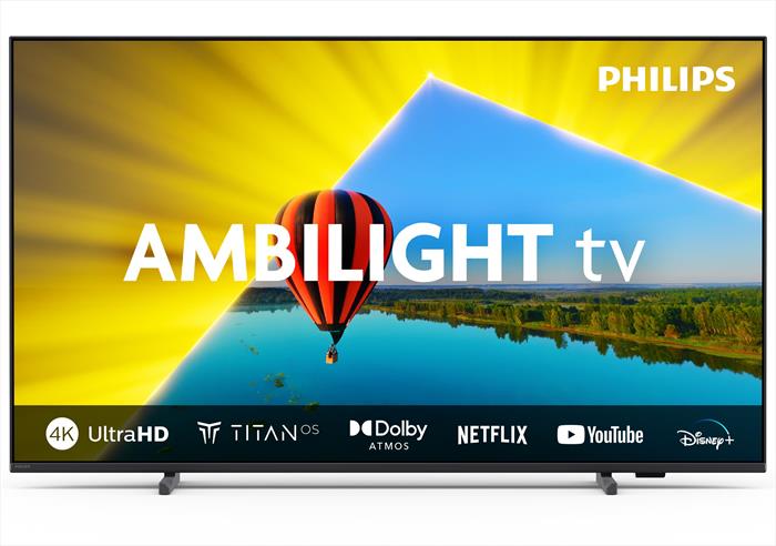 Philips Smart Tv Led Uhd 4k 65" 65pus8079/12-black