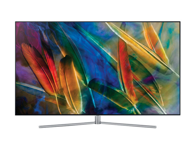 Samsung Tv 65" Samsung Qe65q7famt Qled Serie 7 Q7f 4k Uhd Smart Wifi 3100 Pqi Usb Hdmi Argento