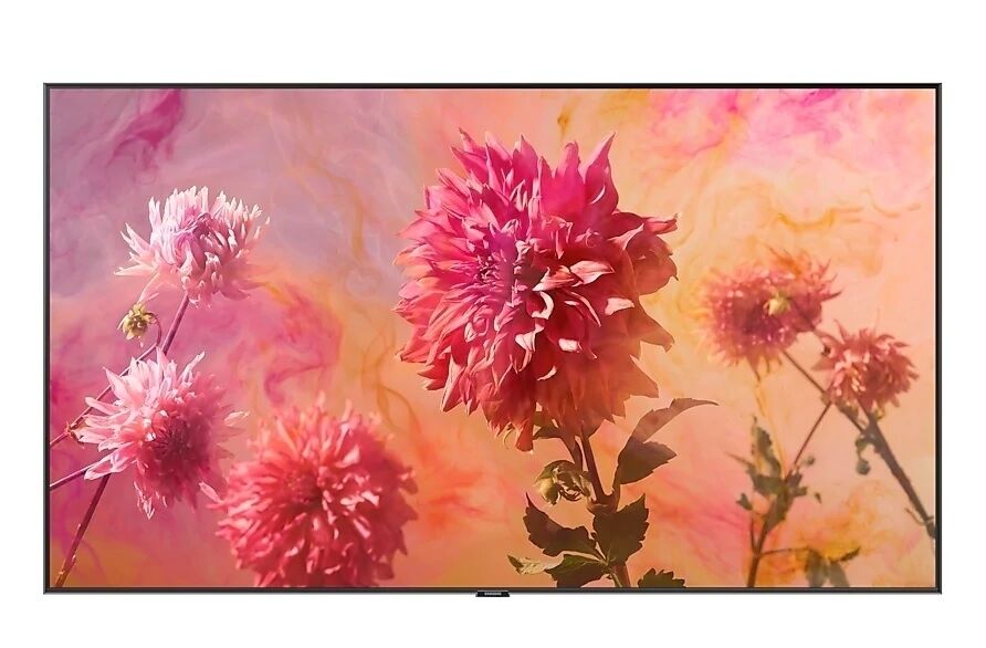 Samsung Tv 55" Samsung Qe55q9fnat Qled Serie 9 Q9fn 2018 4k Uhd Smart Wifi 3700 Pqi Usb Hdmi Refurbished Senza Base Con Staffa A Muro