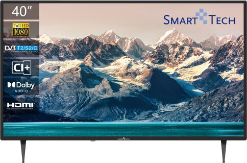 smart tech 40fn10t2 Tv 40 Pollici Full Hd Televisore Dled Dvb-T2 Classe E Usb Hdmi - 40fn10t2