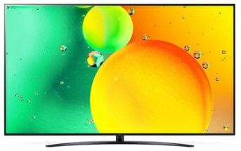 LG NanoCell 75NANO769QA 190,5 cm (75") 4K Ultra HD Smart TV Wi-Fi Nero (75NANO769QA.AEUD)