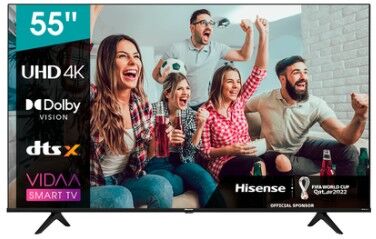 Hisense 55A6BG TV 138,7 cm (54.6") 4K Ultra HD Smart TV Wi-Fi Nero (55A6BG)