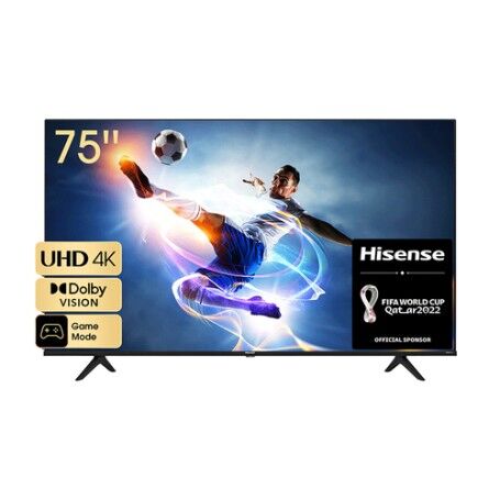 Hisense 75″ A6BG 190,5 cm (75") 4K Ultra HD Smart TV Wi-Fi Nero (75A6BG)