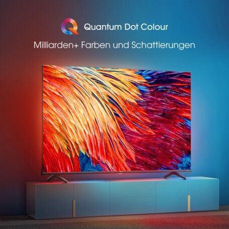 Hisense 43E78HQ QLED-TV 109cm Mittelfuß - 109 cm - DVB-S 109,2 cm (43") 4K Ultra HD Smart TV Wi-Fi Nero (43E78HQ)