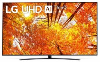 LG 50UQ91009, 50" LED-TV, UHD 127 cm (50") 4K Ultra HD Smart TV Wi-Fi Nero (50UQ91009LA.AEU)