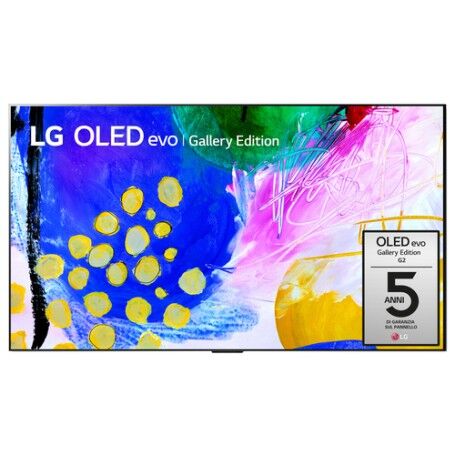 LG OLED evo Gallery Edition 4K 77'' Serie G2 OLED77G26LA Smart TV NOVITÀ 2022 (OLED77G26LA.API)