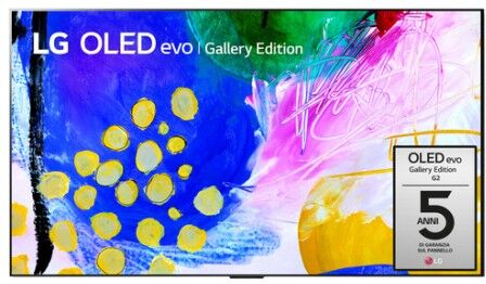 LG OLED evo Gallery Edition 4K 77'' Serie G2 OLED77G29LA Smart TV NOVITÀ 2022 (OLED77G29LA.API_PRICE1)