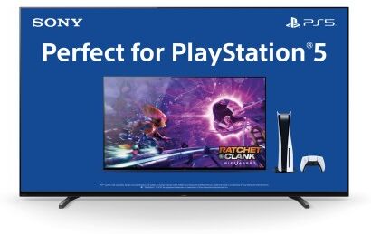 Sony BRAVIA XR-55A80J - Smart TV OLED 55 pollici, 4K ultra HD, HDR, con Google TV, Perfect for PlayStation™ 5 (N (XR55A80JAEP)