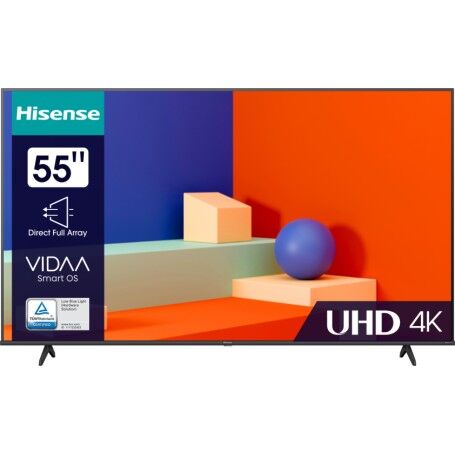 Hisense 55 LED 4K HDR 10+DOLBY VISION TVSAT (55A69K)