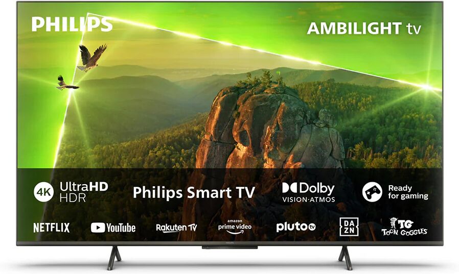 Philips Ambilight TV 8118 43 4K Ultra HD Dolby Vision e Dolby Atmos Smart TV