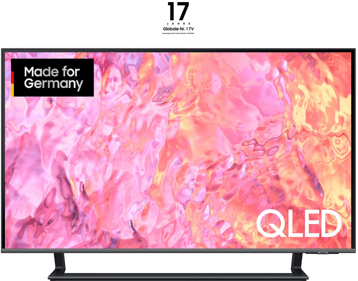 Samsung Q72C GQ43Q72CAUXZG TV 109,2 cm (43") 4K Ultra HD Smart Wi-Fi Grigio [GQ43Q72CAUXZG]