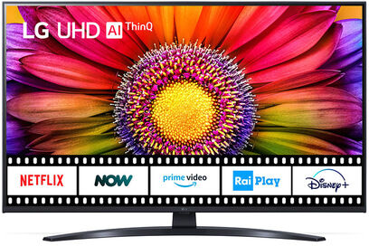 LG UHD 43'' Serie UR81 43UR81006LJ, TV 4K, 3 HDMI, SMART TV 2023