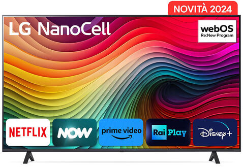 LG NanoCell 55'' Serie NANO82 55NANO82T6B, TV 4K, 3 HDMI, SMART TV 202