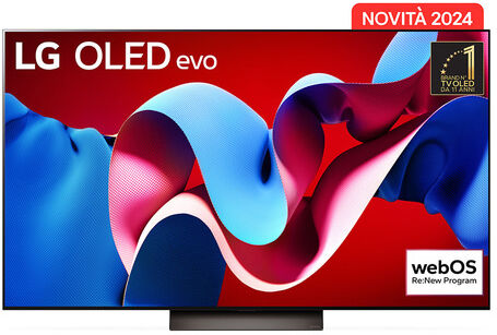 LG OLED evo C4 55'' Serie OLED55C44LA, 4K, 4 HDMI, Dolby Vision, SMART