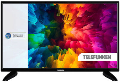 Telefunken TE32550S38YXD/E TV 81,3 cm (32'') HD Nero 250 cd/m²