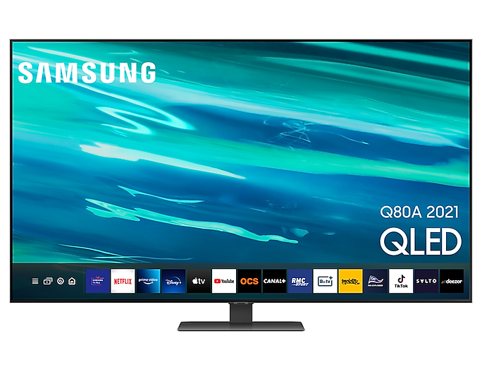 Samsung Tv Qled Led Samsung - Qe55q80aatxxc