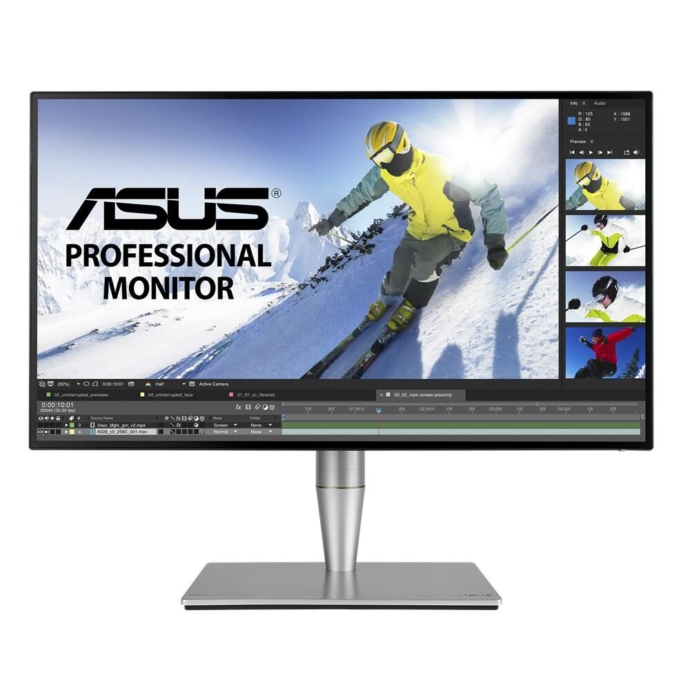 Asus Monitor Proart Pa27ac Led 27" Wide Quad Hd (preto / Cinzento) - Asus