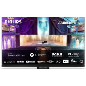 Philips 65OLED908 Ambilight 4K OLED+ Google-TV Svart