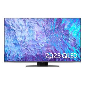 Samsung 2023 50” Q80C QLED 4K HDR Smart TV in Grey (QE50Q80CATXXU)