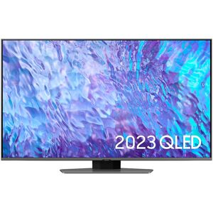 Samsung 2023 55” Q80C QLED 4K HDR Smart TV in Grey (QE55Q80CATXXU)