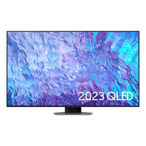 Samsung 2023 75” Q80C QLED 4K HDR Smart TV in Grey (QE75Q80CATXXU)