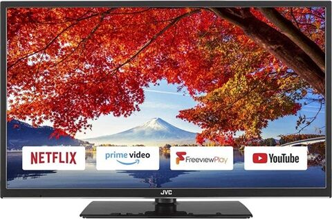 Refurbished: JVC LT-32C690 32” Smart HD Ready LED TV, B