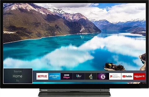 Refurbished: Toshiba 24WL3A63DB 24” Smart LED TV, B